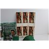 Image 7 : Saskatchewan Roughrider Items - 2 Boxes Andy Fantuz Flakes (Empty), 5 Collectible Lamb's 100 year Gl
