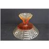 Image 3 : Vintage 1950s Jeanette Glassware Pedestal Compote Dish/Fruit Bowl - Louisa Pattern
