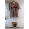 Image 1 : Vintage Saskatoon Merchants Softball Jersey + Winwell Model 780 Trapper Style Glove