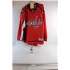 Image 1 : Washington Capitals Reebok Hockey Jersey - New with Tags - Caps Premium Jersey - Red - Officially Li