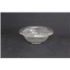 Image 4 : Hazel Atlas Glass Clear Ribbed Depression Glass Mixing Bowl. - Square Base - 1940s + Vintage Glass C