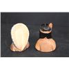 Image 3 : (2) Sets of Vintage Indigenous Salt & Pepper Shakers - Ceramic - Japan