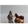 Image 4 : Vintage Ceramic Horses (2) Japan + Salt and Pepper Mountie and Horse + 2 Sets of Saskatchewan Elevat