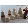 Image 8 : Vintage Ceramic Horses (2) Japan + Salt and Pepper Mountie and Horse + 2 Sets of Saskatchewan Elevat