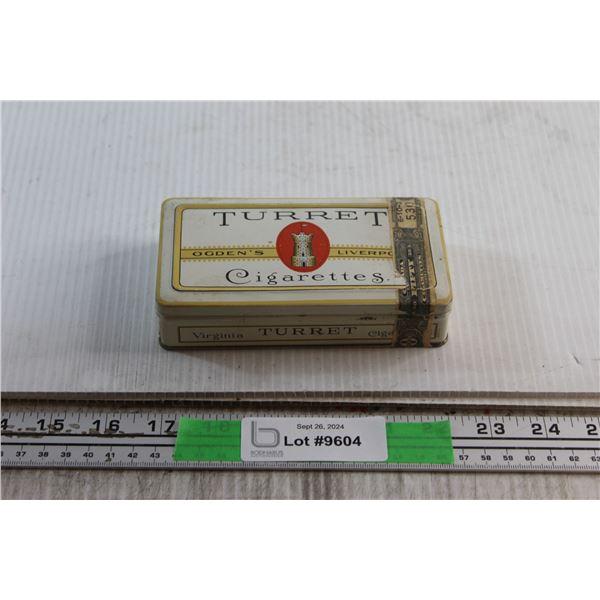 Vintage Turret Ogden's Liverpool Cigarette Storage Tin