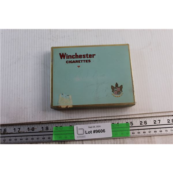 Winchester Cigarettes Vintage Tin