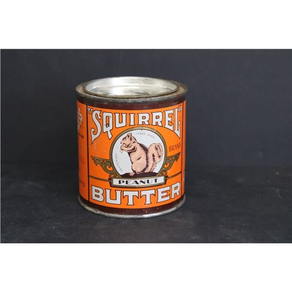 Squirrel Peanut Butter Vintage Tin