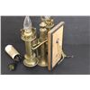 Image 6 : Brass Electric Wall Lamp - Working