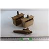 Image 1 : (2) Wooden Butter Moulds and Barrel Tap