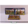 Image 1 : (3) 1:72 Model Scale Kits: Persian Infantry, Roman Cavalry, Macedonian Cavalry