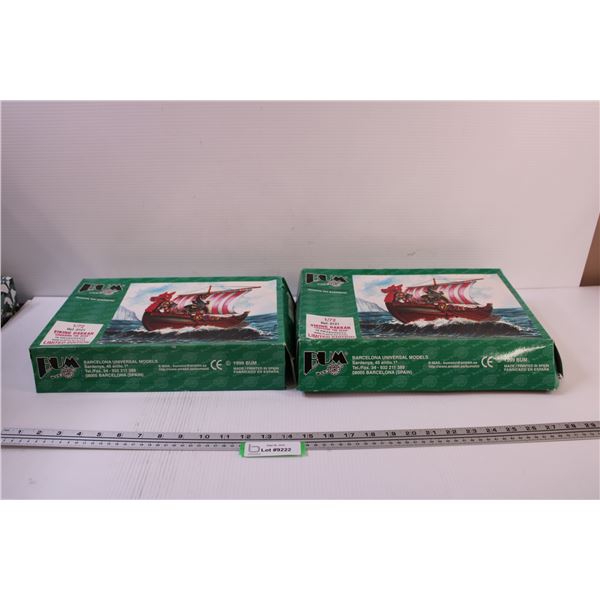 (2) BUM Barcelona Models - 1:72 Scale - Viking Dakkar