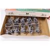 Image 2 : (4) Boxes Soldier Figurine Model Kits - Assorted Scales, Blue Pack is Sealed