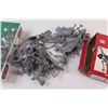 Image 3 : (4) Boxes Soldier Figurine Model Kits - Assorted Scales, Blue Pack is Sealed