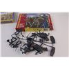 Image 4 : (4) Boxes Soldier Figurine Model Kits - Assorted Scales, Blue Pack is Sealed