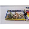 Image 3 : (3) Boxes Soldier Figurine Model Kits - Assorted Scales, Blue Pack is Sealed