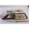 Image 1 : (4) Boxes Soldier Figurine Model Kits - Assorted Scales
