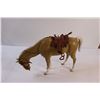 Image 7 : 1960s Marx Palomino Horse with Saddle, Blanket, and Bridle