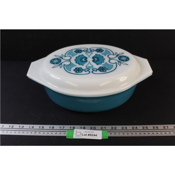PYREX Horizon Blue Casserole Dish