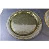 Image 2 : Madrid Amber Depression Glass Bowl and Plate