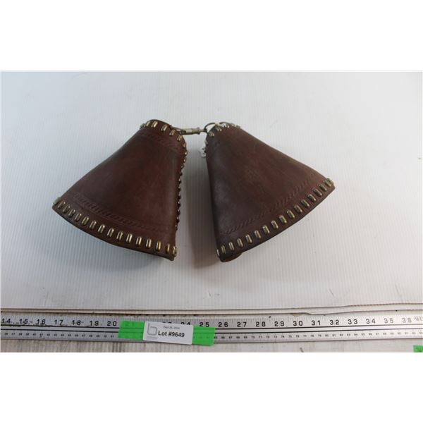 (2) Leather Stirrup Covers