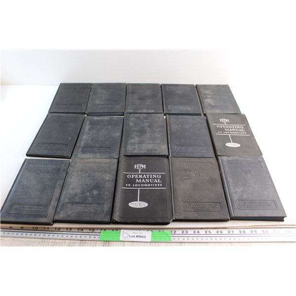 Operating Manual for GM Locomotives + (15) International Library Repair Manuals