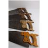 Image 4 : (4) ''Old'' Carpenter Saws