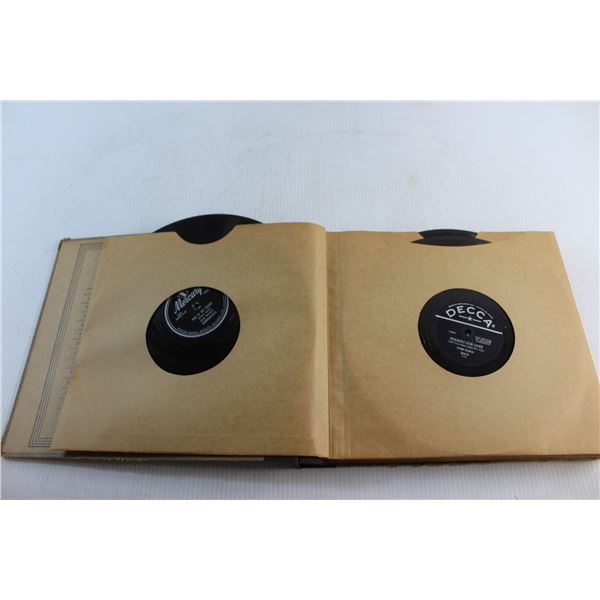 (12) 78 RPM Vinyl Records