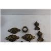 Image 2 : (16) Brass Ornamental Hardware