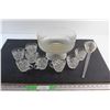 Image 1 : Punch Bowl with (8) Glasses