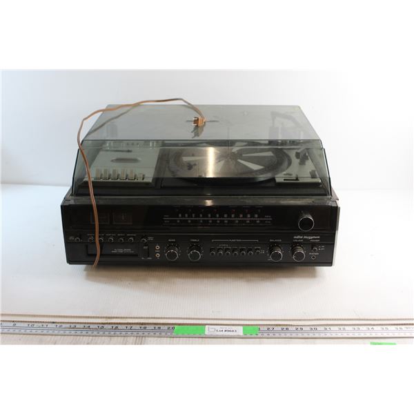 Morse Electrophonic Turn Table- Radio Powers Up