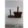 Image 1 : Wooden Butter Mould and Butter Mould Press