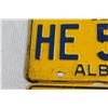 Image 3 : Pair of 1961 Alberta License Plates