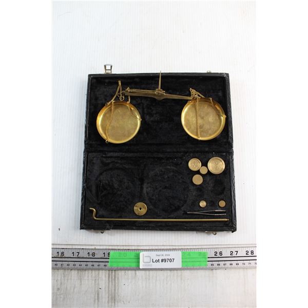 Brass Balance Beam Scale