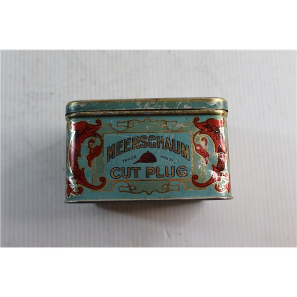 Antique Meerschaum Cut Pluc Tin