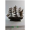 Image 1 : Wooden Fragata Espanola Barque Ship Decoration