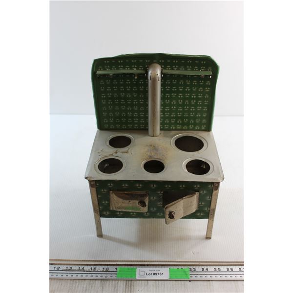 Antique Tin Stove Toy