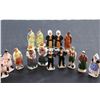 Image 4 : (10+) Assorted Ceramic Figurines - Some Tender Leaf Figurines
