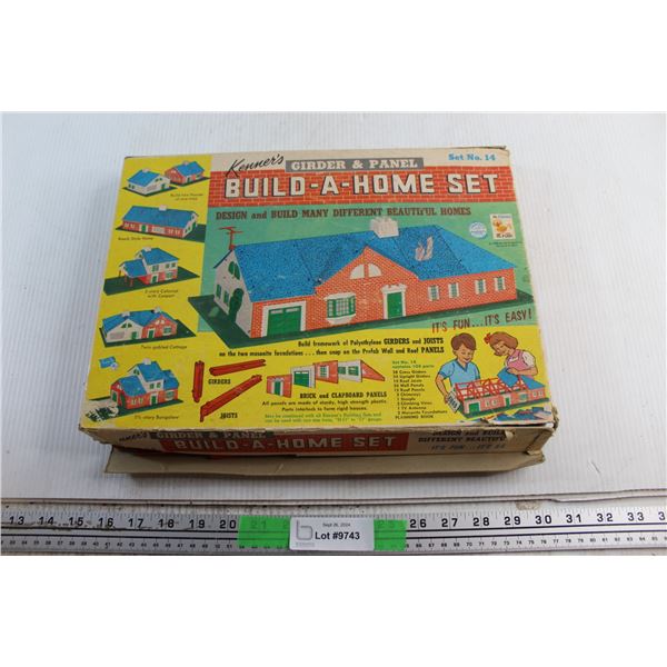 Vintage Kenner's Girder & Panel Build-A-Home Set