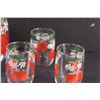 Image 3 : Vintage 1950's Tomato Juice Pitcher & (6) Glasses Set