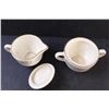 Image 4 : Tudor Rose Pattern Sugar & Creamer Set