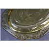 Image 6 : (2) Yellow Depression Glass Madrid Pattern Serving Trays - (One Chipped, as Pictured) - 11.5" x 8"