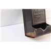 Image 3 : Antique Matchbox Holder - From Caron, Saskatchewan - Some Wear
