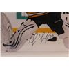 Image 3 : *Tim Thomas Autographed Boston Bruins Goalie Hockey Fight Picture in Frame w/Certificate of Authenti