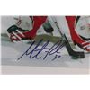 Image 3 : Martin Brodeur Autographed Picture in Frame - 28.5" x 21" - Unauthenticated