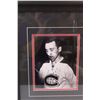 Image 4 : *Jacques Plante Hockey Hall of Fame Picture in Frame - 28" x 21.5"