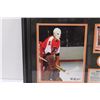 Image 2 : Bernie Parent Goalie Picture in Frame - 15.5"x 13"
