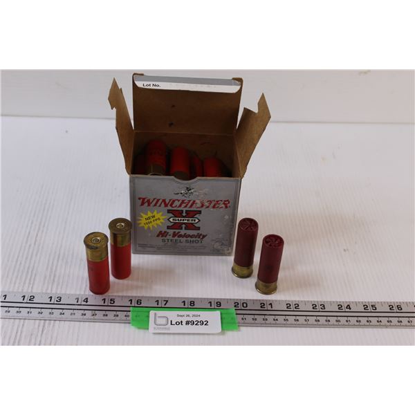 * Winchester & Federal Premium Box of 12 Gauge 3" Steel Shotguns Shells