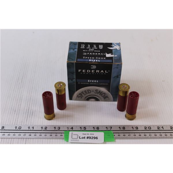 * Federal Premium Box of 12 Gauge 3" Steel Shotguns Shells