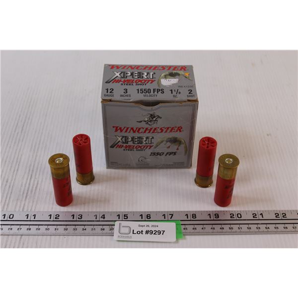 * Winchester Premium Box of 12 Gauge 3" Steel Shotguns Shells
