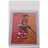 Image 2 : Connor Bedard Rookie Card Upper Deck 2003-04 Hockey Card Allure Color Flow Red-Orange